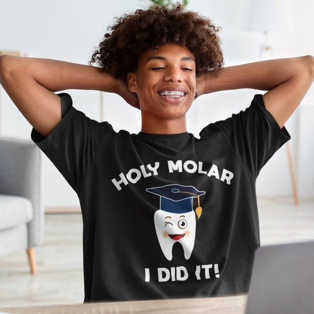 T-shirt Saint Molar Je L'Ai Fait Dental Hygiéniste Graduat (Créateur téléchargé)
