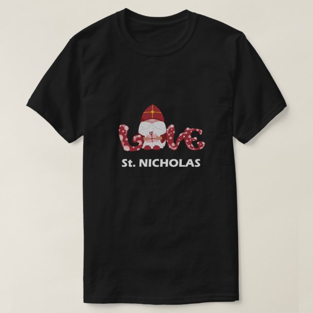 T-shirt saint nicholas (Design devant)