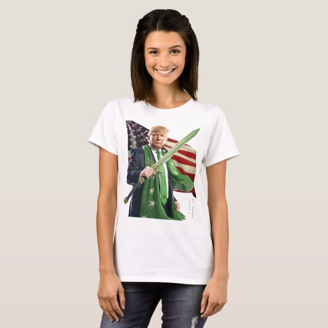 T-shirt Saint Paddy de Trump (Devant entier)