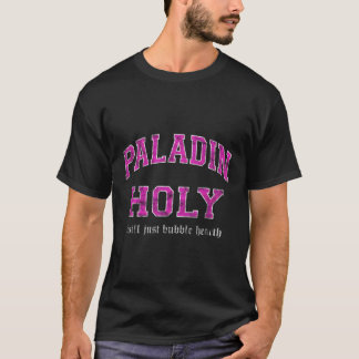 T-shirt Saint Paladin Mmo Gamer
