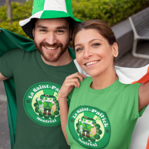 T-shirt Saint Patrick à Montréal
