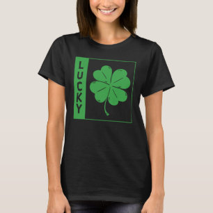 T-shirt Saint Patrick Day Lucky Green C Leaf Saint Patrick