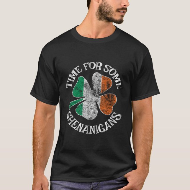 T-shirt Saint Patrick Pour Certains Shenanigans C Py (Devant)