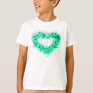 T-shirt Saint Patrick pulvériser le coeur brillant de pe