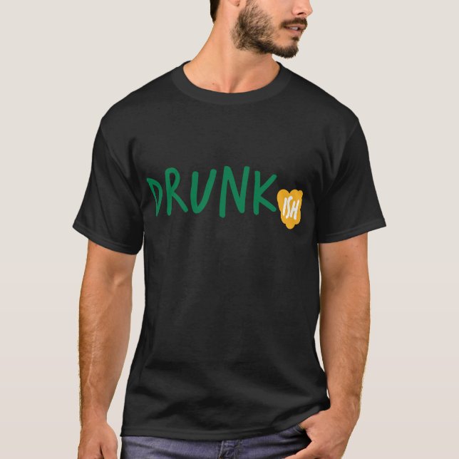 T-shirt Saint Patrick’s Day Drunk Ish (Devant)