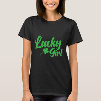 T-shirt Saint Patrick`s Day Lucky Girl
