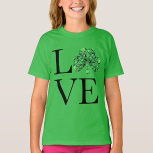 T-shirt Saint Patrick   shamrocks verts   