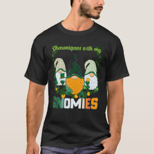T-shirt Saint Patrick Shenanigans Gnomies Gnome Shamroc