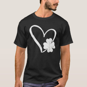 T-shirt Saint-Patrick Vintage Chanceux Jour de la Saint-Pa
