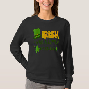 T-shirt Saint Patrick's Day Irlande Irlandais I Was A Litt