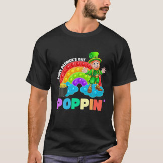 T-shirt Saint Patrick's Day Is Poppin Pop It Fidet Toy St.