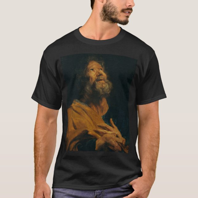 T-shirt Saint Peter par Antoon van Dyck (Devant)