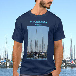 T-shirt Saint-Pétersbourg Floride Sud Bassin de Yatch