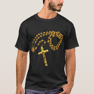 T-shirt Saint Rosaire perles religion catholique foi Mama 