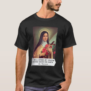 T-shirt Saint Thérèse De Lisieux Saint Thérèse De L'Enfant