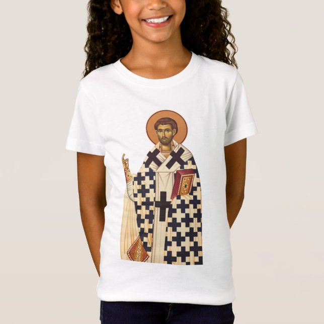 T-Shirt Saint Timothée, premier évêque chrétien d'Ephes (Devant)