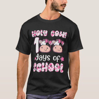 T-shirt Saint Vache 100 Jours D'Enseignants Étudiants Garç