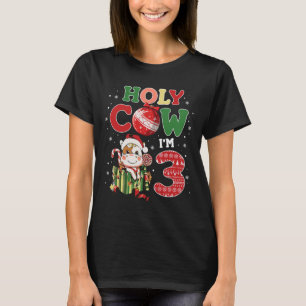T-shirt Saint Vache Je suis 3 Anniversaire Garçon 3e Vache
