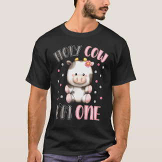 T-shirt Saint Vache Je suis un mignon animal de ferme 1er 