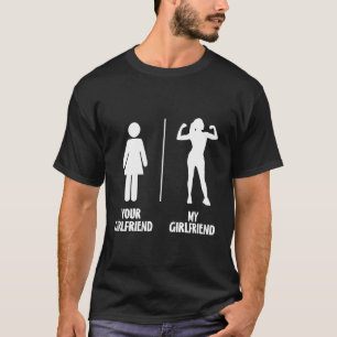T-shirt Saint Valentin 2024 votre petite amie ma petite am