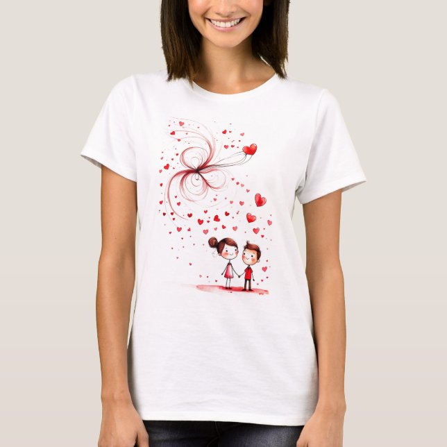 T-shirt Saint-Valentin 2025 (Devant)
