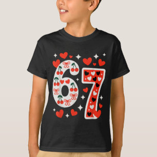T-shirt Saint-Valentin 67 Meme Rempli De Cœurs Drôle S