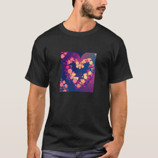 T-shirt Saint Valentin Amour Coeur Fille amie Fiancée Femm