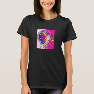 T-shirt Saint Valentin Amour Coeur Fille amie Fiancée Femm