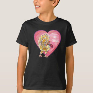 T-shirt Saint-Valentin au poulet