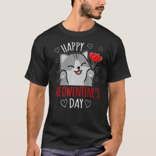 T-shirt Saint-Valentin Bonne Saint-Meowentine's Day Funny 