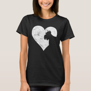 T-shirt Saint Valentin Coeur Cute Schnauzer Amoureux des c