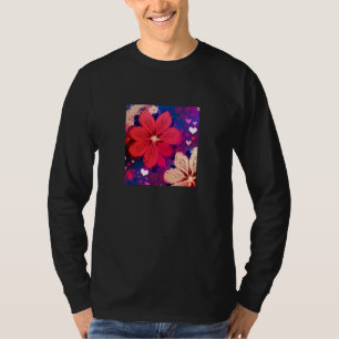 T-shirt Saint-Valentin Cœur d'amour Petite amie Fiancée Ép