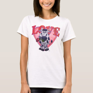 T-shirt Saint Valentin de la vache