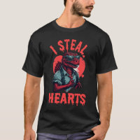 Saint Valentin Dinosaure I Steal Hearts Boys Homme