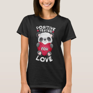 T-shirt Saint Valentin en couple panda ours de coeur