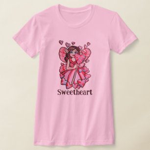 T-shirt Saint Valentin Fée