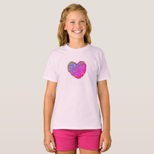 T-shirt Saint Valentin Heart Youth
