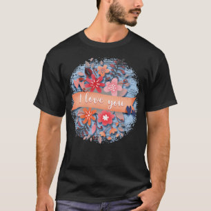 T-shirt Saint Valentin Je t'aime