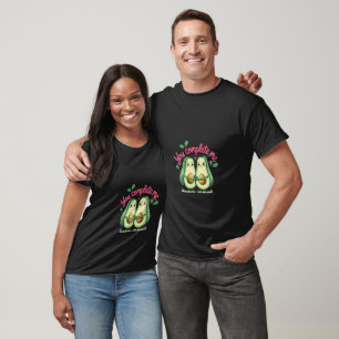 T-shirt Saint Valentin mignon Avocado Vous me Complétez