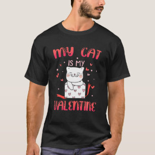 T-shirt Saint Valentin Mon chat est mon Saint Valentin Kit