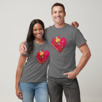 T-shirt Saint Valentin pour les baies