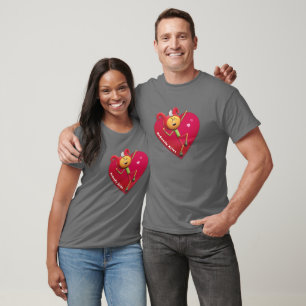 T-shirt Saint Valentin pour les baies