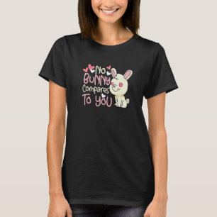 T-shirt Saint Valentin Romantique Lapin Lapin Romantique J
