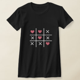 T-shirt Saint Valentin tic tac orteil coeur