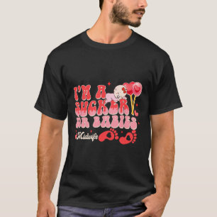 T-shirt Saint-Valentin Travailleur de naissance Je suis un
