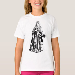 T-shirt Sainte-Barbe la Grande Martyre Art Graphique Sacré