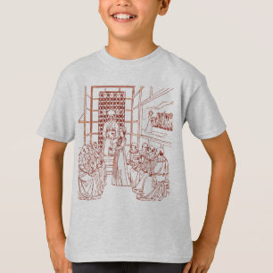 T-shirt Sainte Catherine disputant avec les érudits par Ma