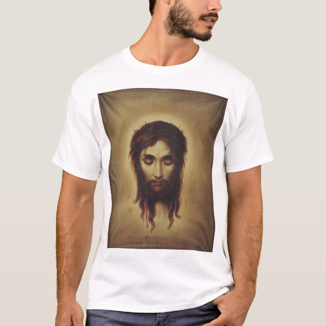 T-shirt Sainte Face de Jésus Christ (Devant)