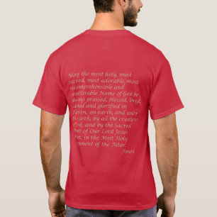 T-shirt Sainte Face de Jésus T Chemise
