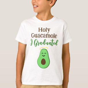 T-shirt Sainte Guacamole je suis diplômé joli avocat
